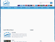 Tablet Screenshot of jointsecretariat.net